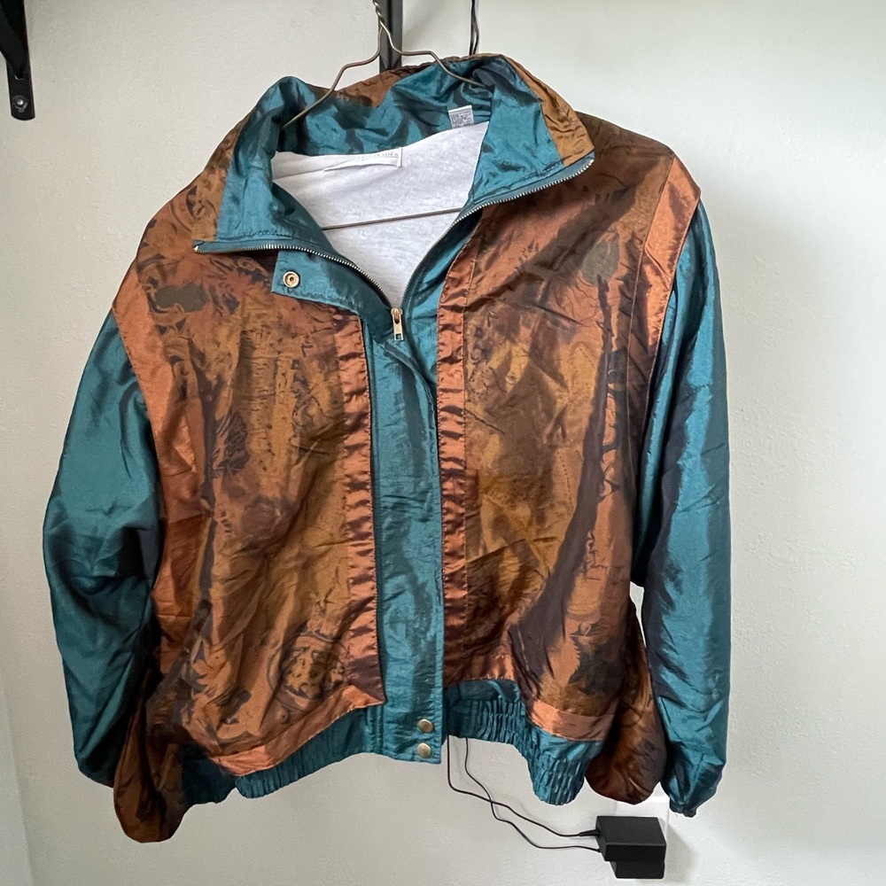Teal and Bronze Jacket